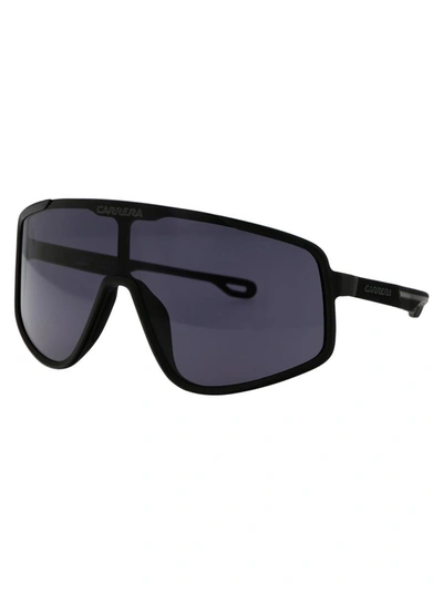 Shop Carrera Sunglasses In 003ir Mtt Black