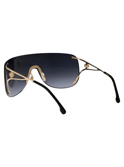 Shop Carrera Sunglasses In Rhl9o Gold Blck