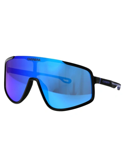 Shop Carrera Sunglasses In D51z0 Blk Blue B