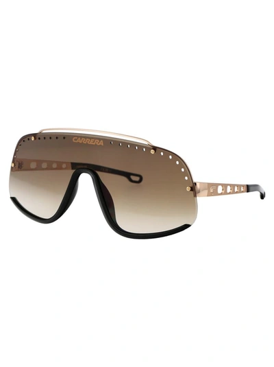 Shop Carrera Sunglasses In Fg486 Brwngold B