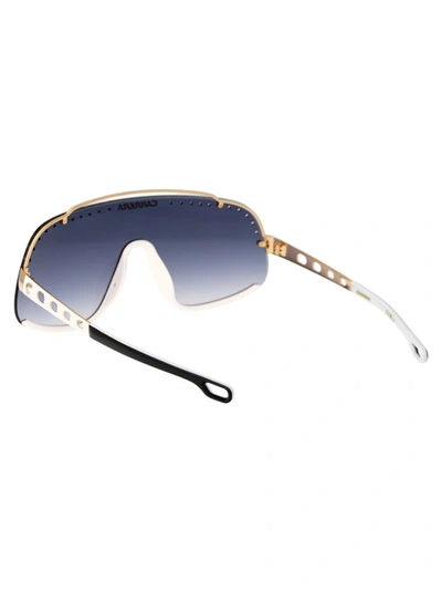 Shop Carrera Sunglasses In Ky21v Blue Gold