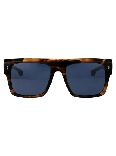 Shop Dsquared2 Sunglasses In Ex4ku Brw Horn B
