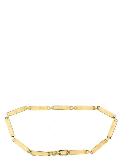 Shop Etro Enameled Metal Belt In Green