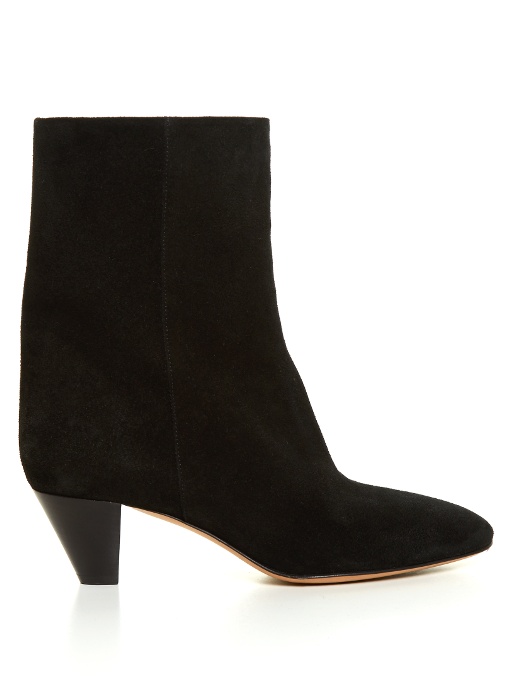 isabel marant dyna suede boots