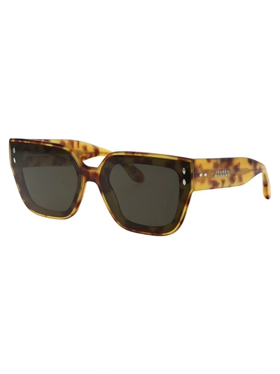 Shop Isabel Marant Sunglasses In C9bqt Hvn Honey