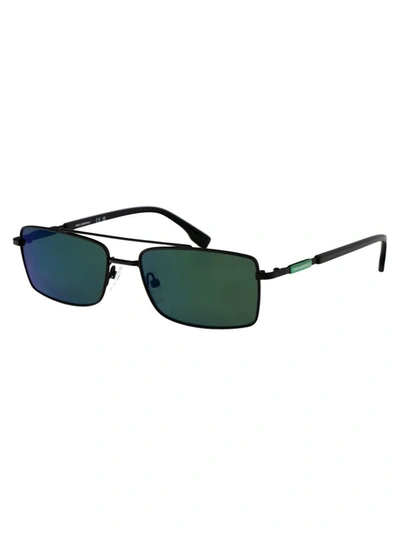 Shop Karl Lagerfeld Sunglasses In 002 Black