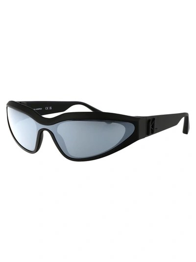 Shop Karl Lagerfeld Sunglasses In 002 Black