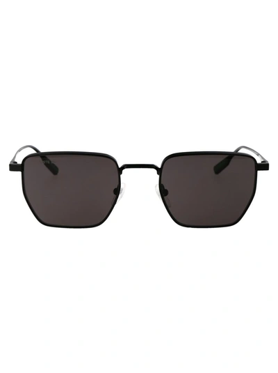 Shop Lacoste Sunglasses In 002 Matte Black