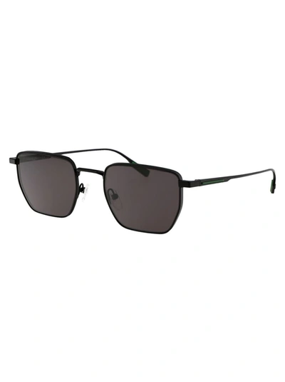 Shop Lacoste Sunglasses In 002 Matte Black