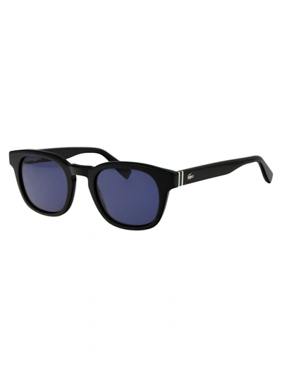 Shop Lacoste Sunglasses In 001 Black