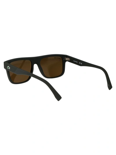Shop Lacoste Sunglasses In 275 Khaki