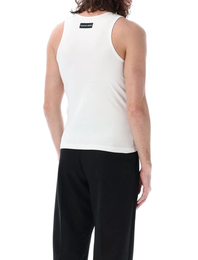 Shop Marine Serre Fitted Tank Top In White