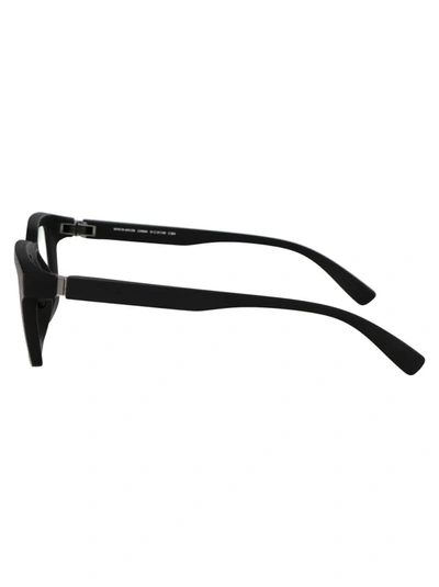 Shop Mykita Optical In 354 Md1-pitch Black Clear