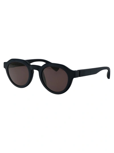 Shop Mykita Sunglasses In 346 Md34-indigo Brown Solid