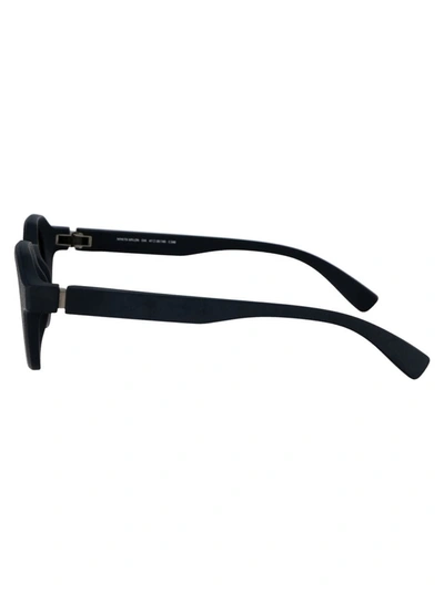 Shop Mykita Sunglasses In 346 Md34-indigo Brown Solid