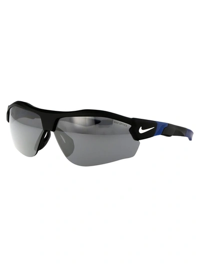 Shop Nike Sunglasses In 010 Black/ White Noir/blanc
