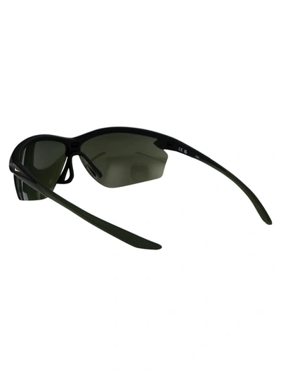 Shop Nike Sunglasses In 011 Black/light Bone/ Noir