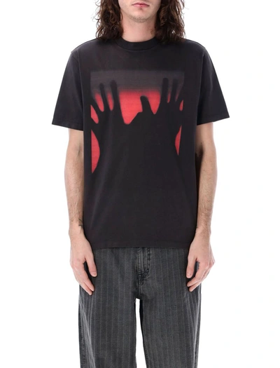 Shop Our Legacy Red Taste Of Hands Print T-shirt