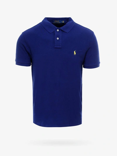 Shop Polo Ralph Lauren Polo Shirt In Blue