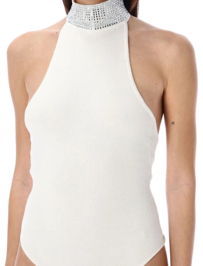 Shop Retroféte Retrofête Maci Knit Bodysuit In White
