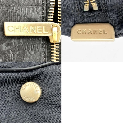 Pre-owned Chanel Travel Line Navy Synthetic Shoulder Bag ()
