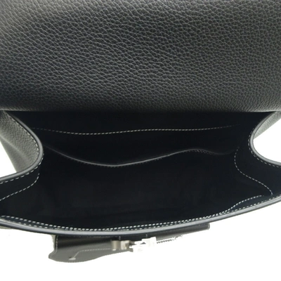 Shop Dior Gallop Black Leather Backpack Bag ()