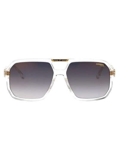 Shop Carrera Sunglasses In 900fq Crystal