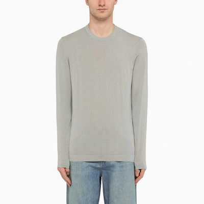 Shop Drumohr Crewneck Sweater In Grey