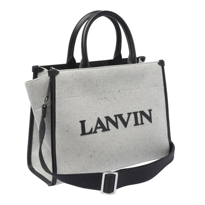 Shop Lanvin Bags In Grigio
