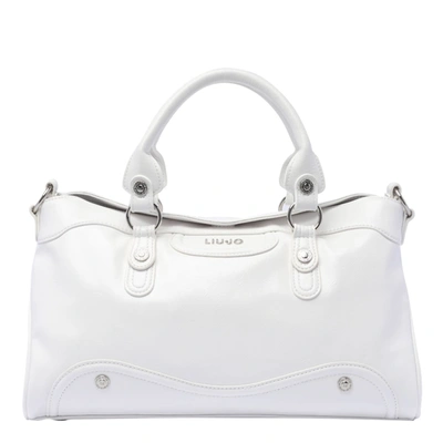 Shop Liu •jo Liu Jo Bags In Bianco