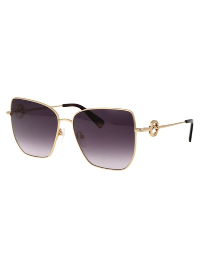 Shop Longchamp Sunglasses In 723 Gold