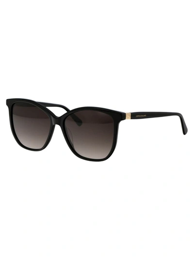 Shop Longchamp Sunglasses In 001 Black