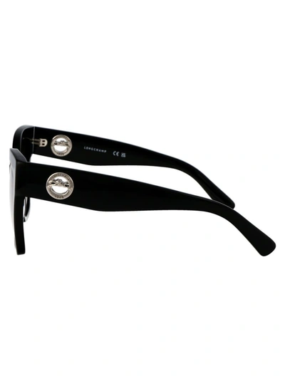 Shop Longchamp Sunglasses In 001 Black