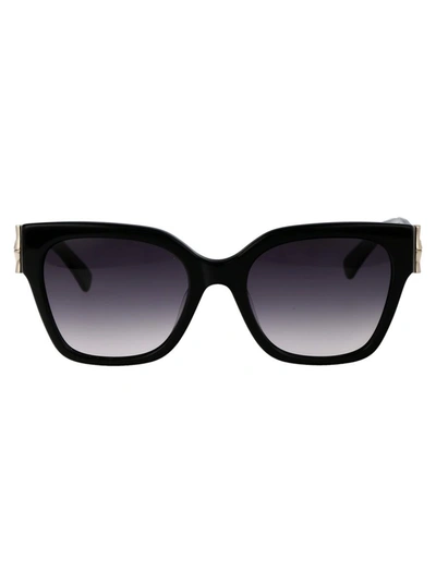 Shop Longchamp Sunglasses In 001 Black