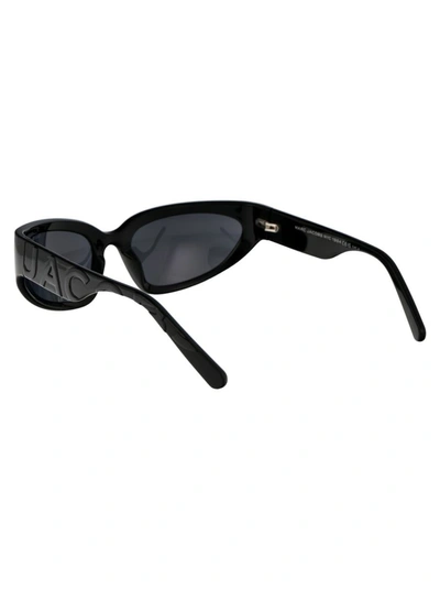 Shop Marc Jacobs Sunglasses In 08ajo Blackgrey
