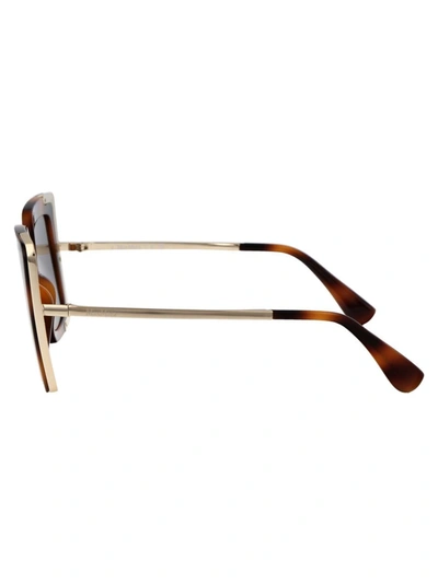 Shop Max Mara Sunglasses In 52g Havana