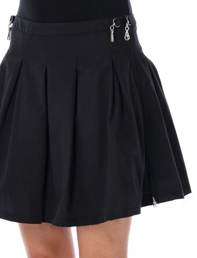 Shop Our Legacy Object Pleated Skirt In Black