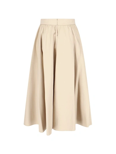 Shop Patou Skirts In Beige