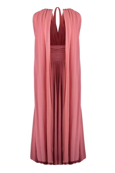 Shop Philosophy Di Lorenzo Serafini Tulle Dress In Pink