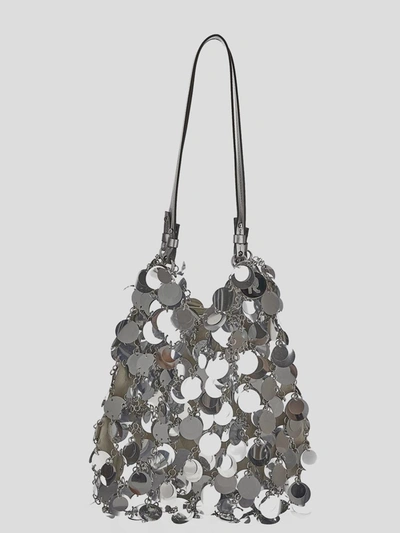 Shop Rabanne Bags In Silver