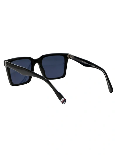 Shop Tommy Hilfiger Sunglasses In 807ku Black