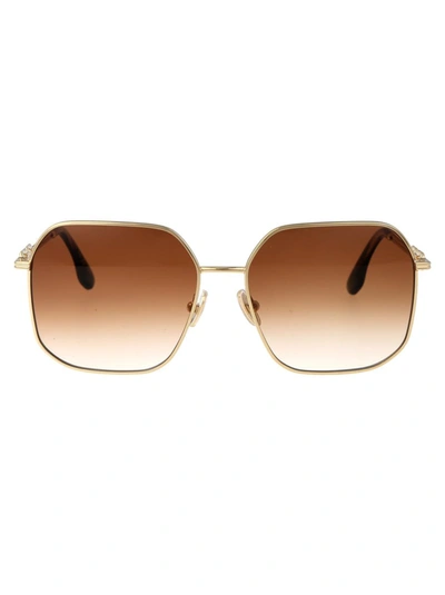 Shop Victoria Beckham Sunglasses In 723 Gold/honey
