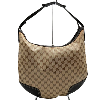 Shop Gucci Princy Brown Crystal Shopper Bag ()