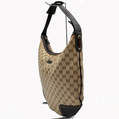 Shop Gucci Princy Brown Crystal Shopper Bag ()