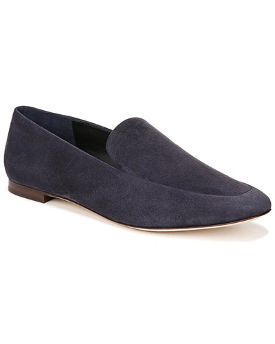 Shop Vince Brette Leather Slip-on In Blue