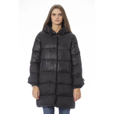 Shop Baldinini Trend Nylon Jackets & Women's Coat In Black
