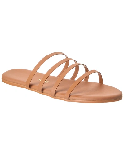 Shop Tkees Serena Leather Sandal In Brown