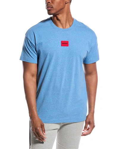 Shop Hugo Boss Hugo  T-shirt In Blue