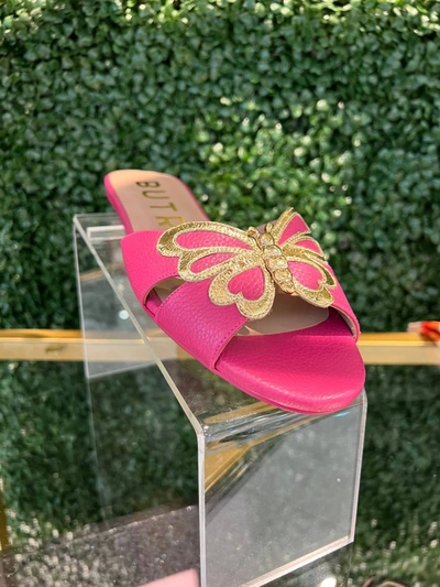Butrich Mariana Slide In Pink In Pink