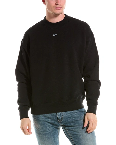 Shop Off-white Crewneck Sweatshirt In Black